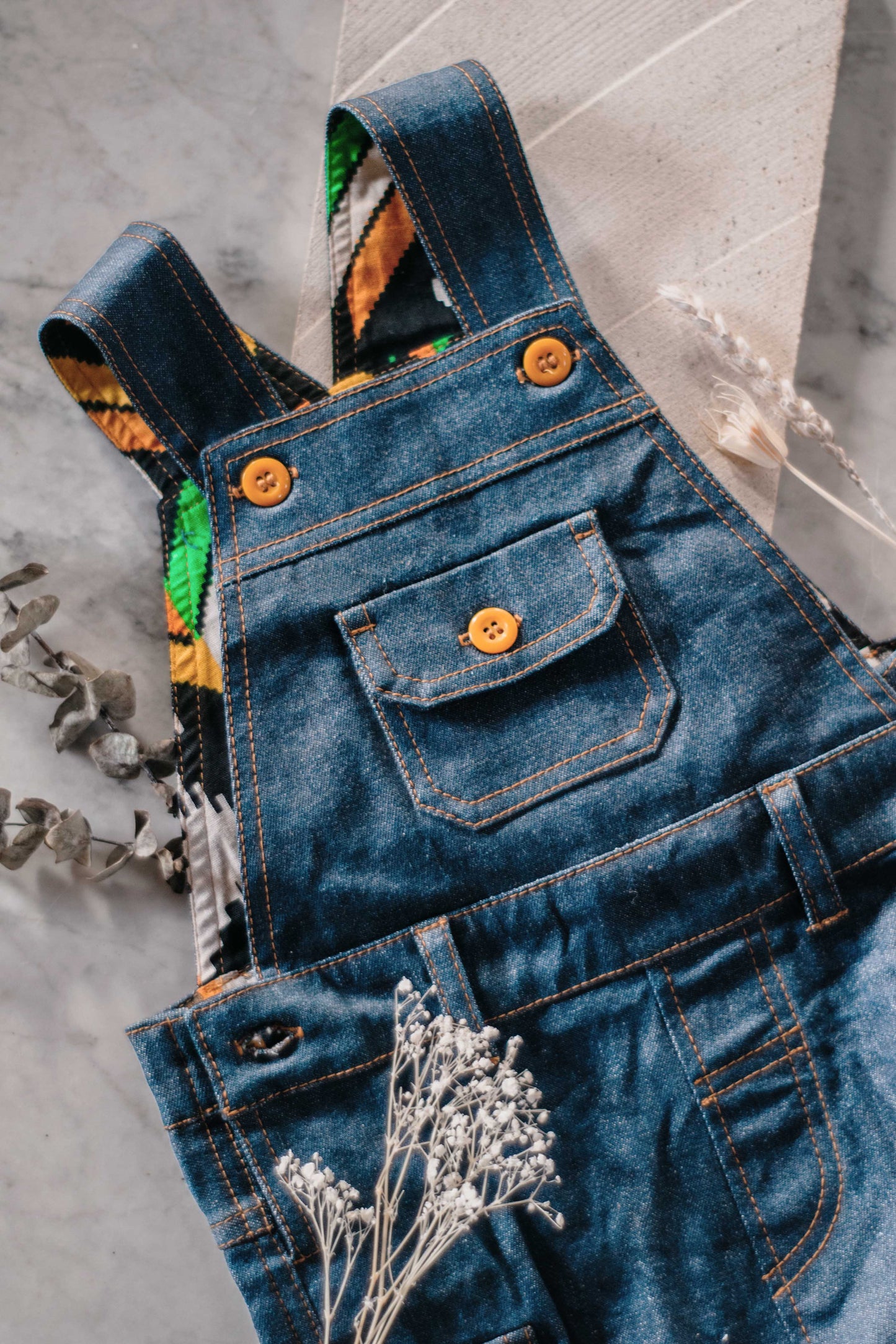 Denim Overalls-3